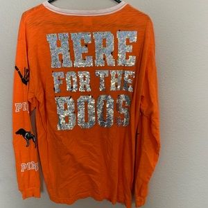 VS Pink Halloween Flip Sequin Long Sleeve